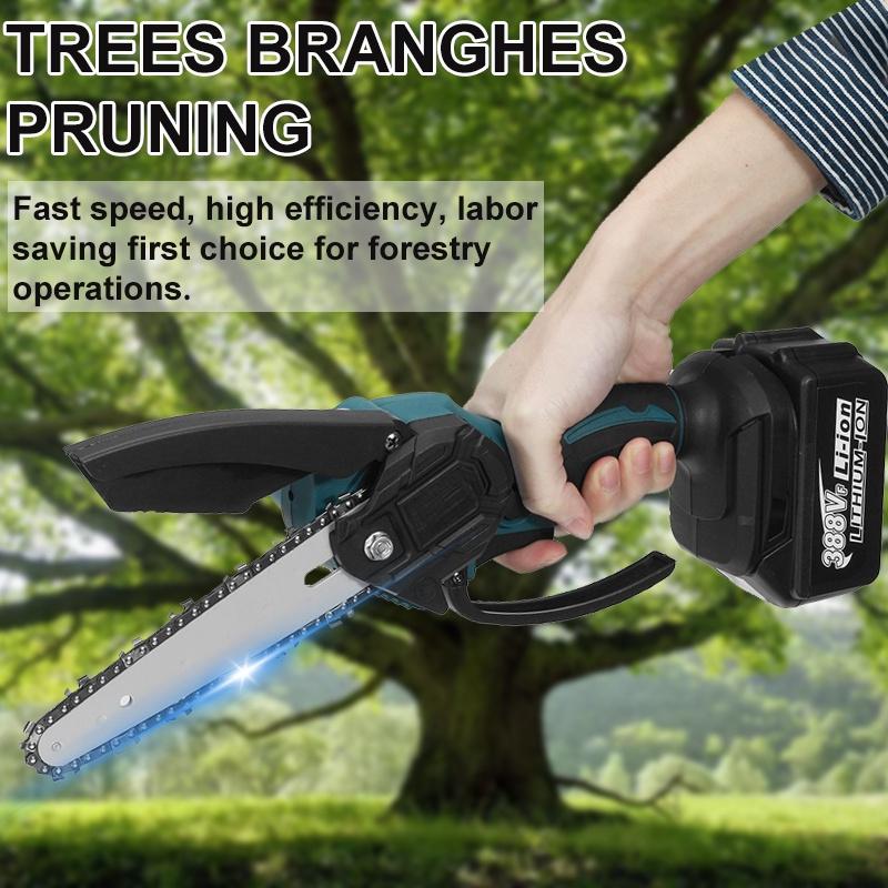 Electric Tools Set Angle Grinder Cordless Chain Saw 125mm Electric Impact Wrench Electric Drill Screwdriver For 18V Battery 4In1