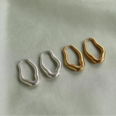 Luksusowe Premium Sto Dopasowań Modne Kolczyki Zimny Wiatr Styl Ins Trendy Nisza Temperament Poczucie Designu Kolczyki Wkrętki Codzienne
