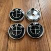 For BMW  E84 250th Anniversary 4pcs 60mm Car Wheel Center Hub Cap Rim Cover For BMW E39 E46 E90 E60 E87 E53 F10 F20 F30 M X3 X5