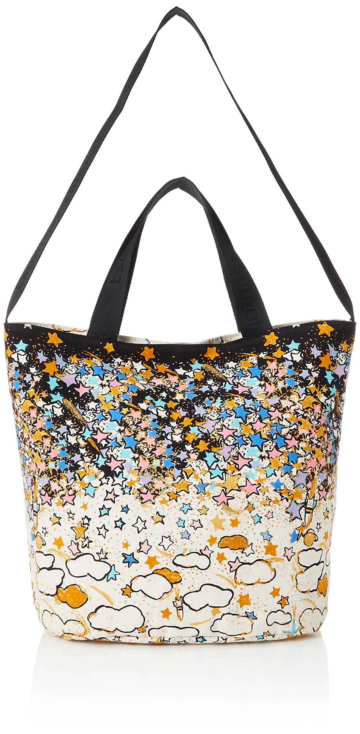 

Tsumori Chisato Galaxy Panel 2-Way Bag, Large, Black Tote BagShoulder Bag