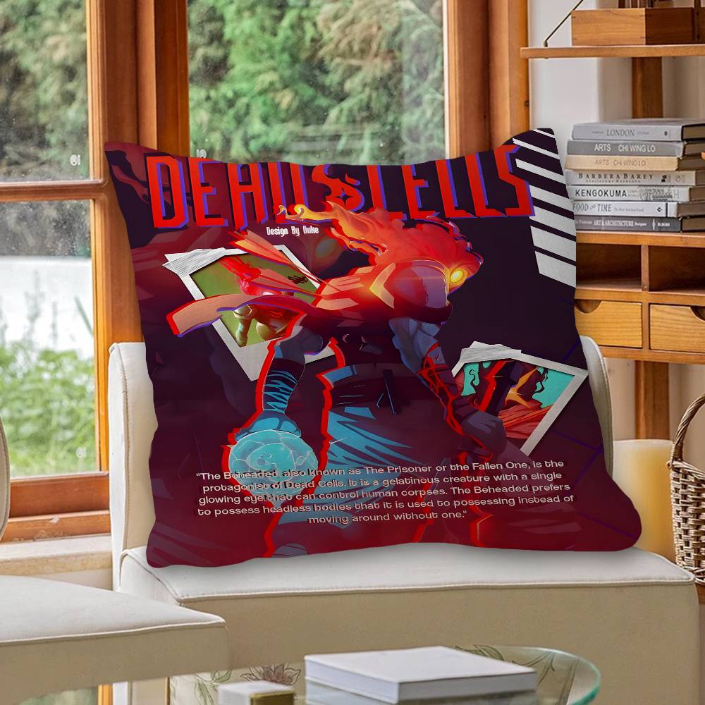D-Dead C-Cells Game Cushion Cover Decorative Pillow Sofa Home Decor case pillow cases