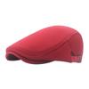 Fashion Breathable Berets Hat Newsboy Style Adjustable Cabbie Flat Cap Summer Casual Peaked Cap