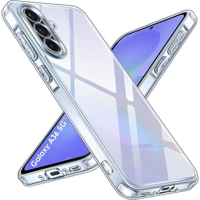 Coque - Phonillico® - Samsung Galaxy A36 5G - Silicone Gel TPU - Transparent - Ultra Mince