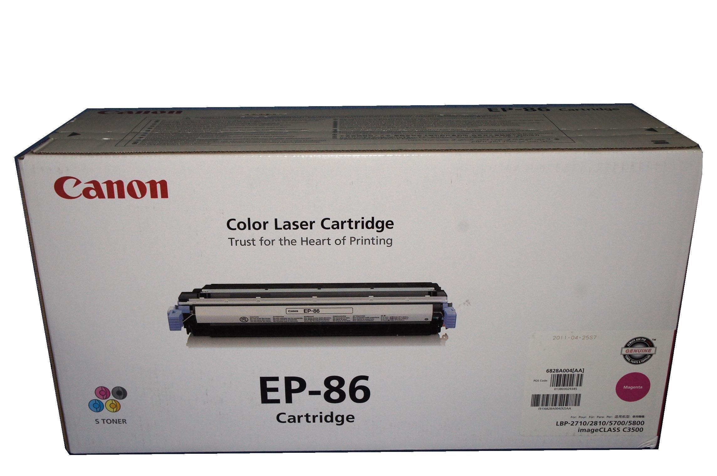 

CANON EP-86 Magenta Genuine Product CN-EP-86MGJ