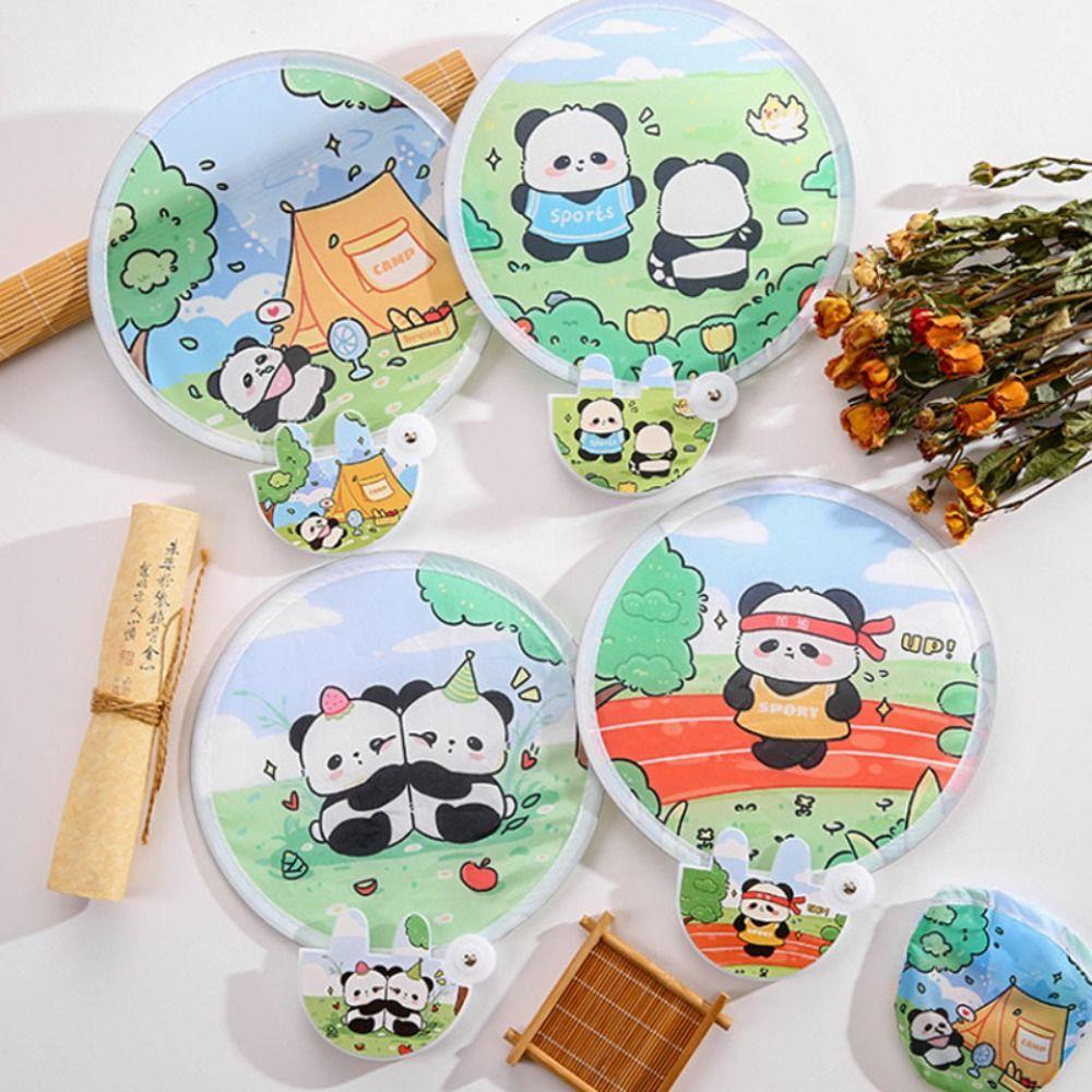 Στρογγυλή Αναδιπλούμενη Ανεμιστηράκι Τσέπης Φορητή Αναδιπλούμενη Ανεμιστηράκι Αναδιπλούμενη Χειρός Καλοκαίρι