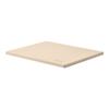 Pizza Stone, 508 x 355 mm Rectangular Cordierite Pizza Stone, Extra Large Baking-Stone with Aluminum Peel, 15 mm Thick Heat-Resistant Cordierite, for