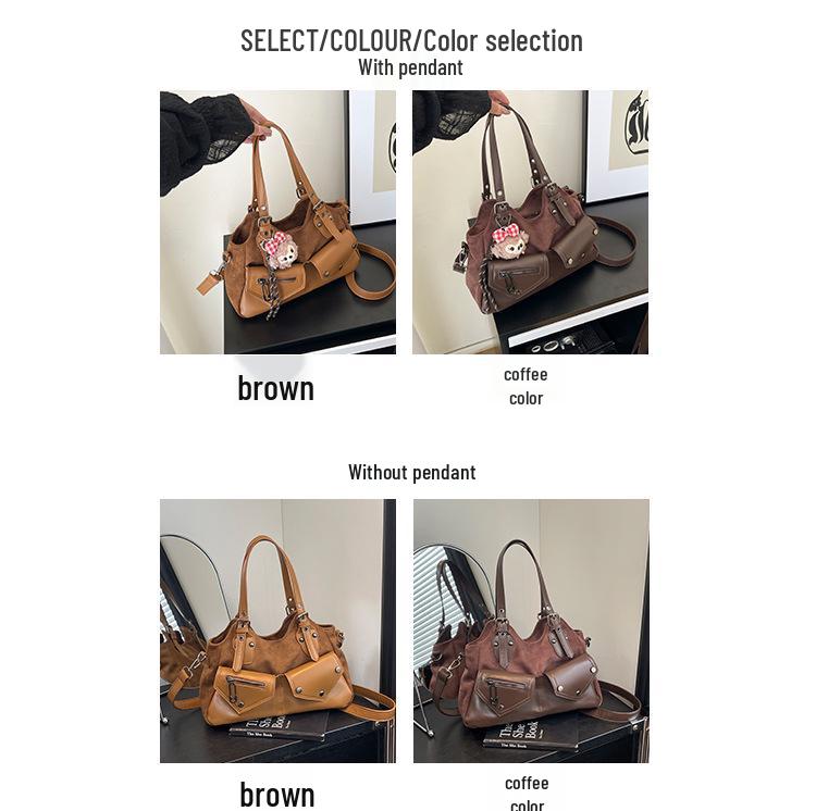 Exquisite Women's Fashion Versatile Shoulder Crossbody Bag - High-End Casual Commuter for Autumn/Winter 2025