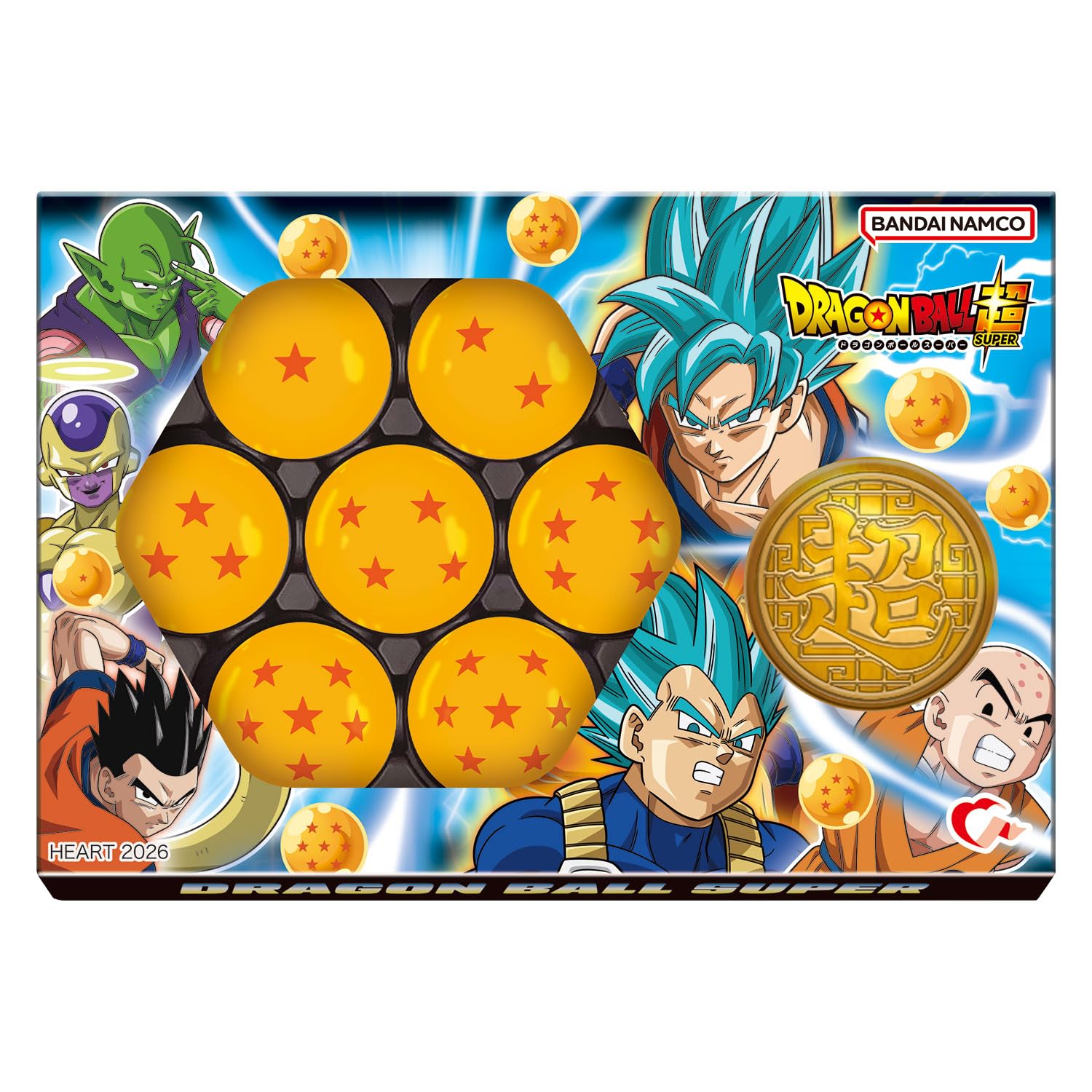 Сердце Dragon Ball Super Разнообразные Шоколадные Конфеты Игрушки Набор Квази-Шоколада (Ящик 12)
