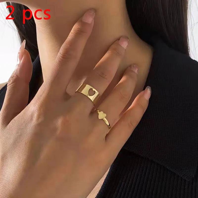Trendy New Bohemian Women's Rings Set Vintage Antique Laides Retro Fingers Accessories anillos mujer Retro bague femme
