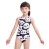ZOKE Girls' Cartoon Print Training Swimsuit