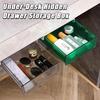 Slide Out Tray Under Desk Drawer Clear Desk Supplies Holder Stationery Storage Tray  Memo Rack