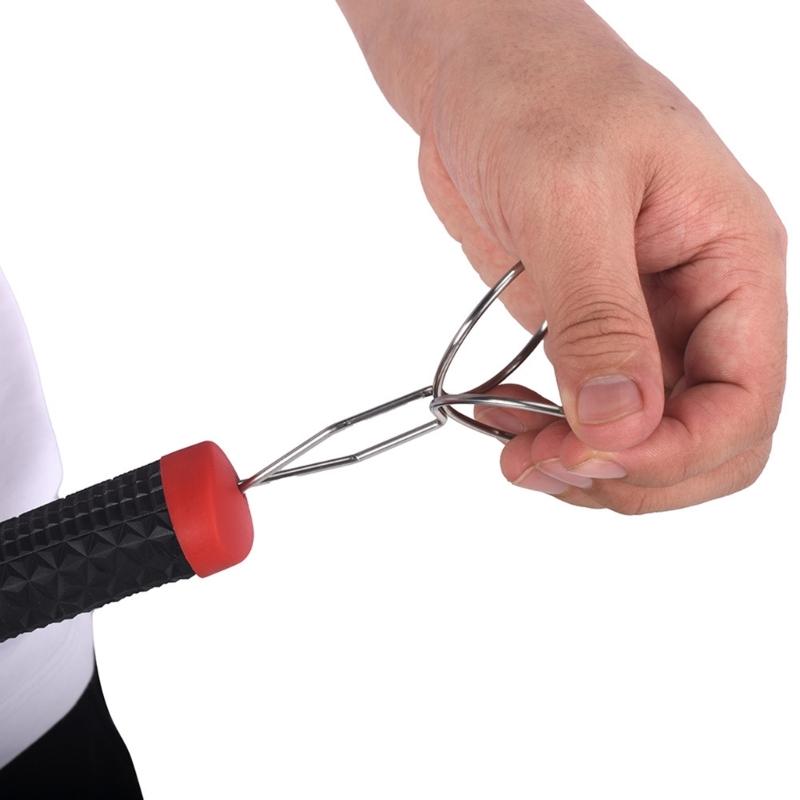Metal Coil Golf Ball Grabbers Practical Ball Pick Up Tool Convenient Metal Ball Clamp Retrievers Collector Enduring
