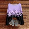Long Sleeve Shirts For Women Print Graphic Tees Blouses Casual Plus Size Basic Tops Pullover