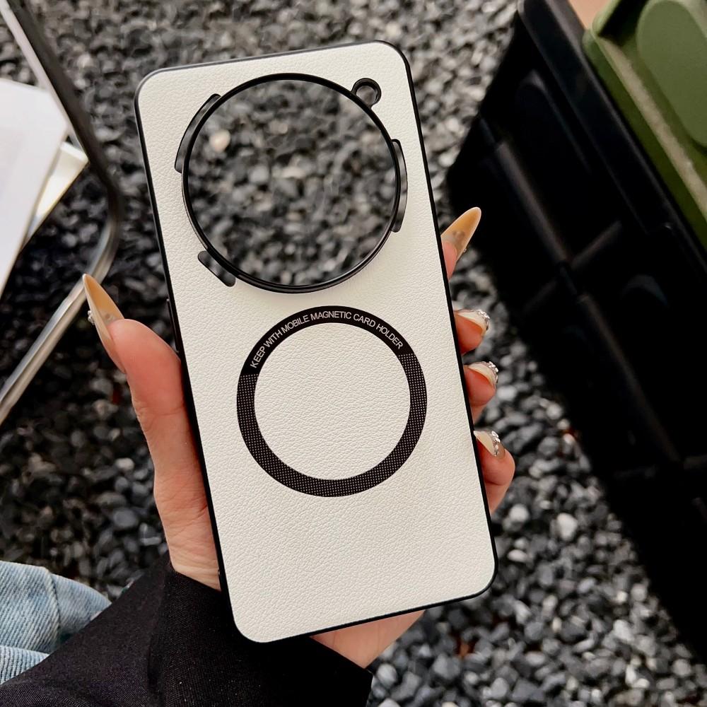 

For Nothing Phone 3A Pro Case Luxury PU Leather Wireless Charging Protective Back Cover Phone Case For Nothing Phone 3A 2A Shell For Nothing Phone 2A білий