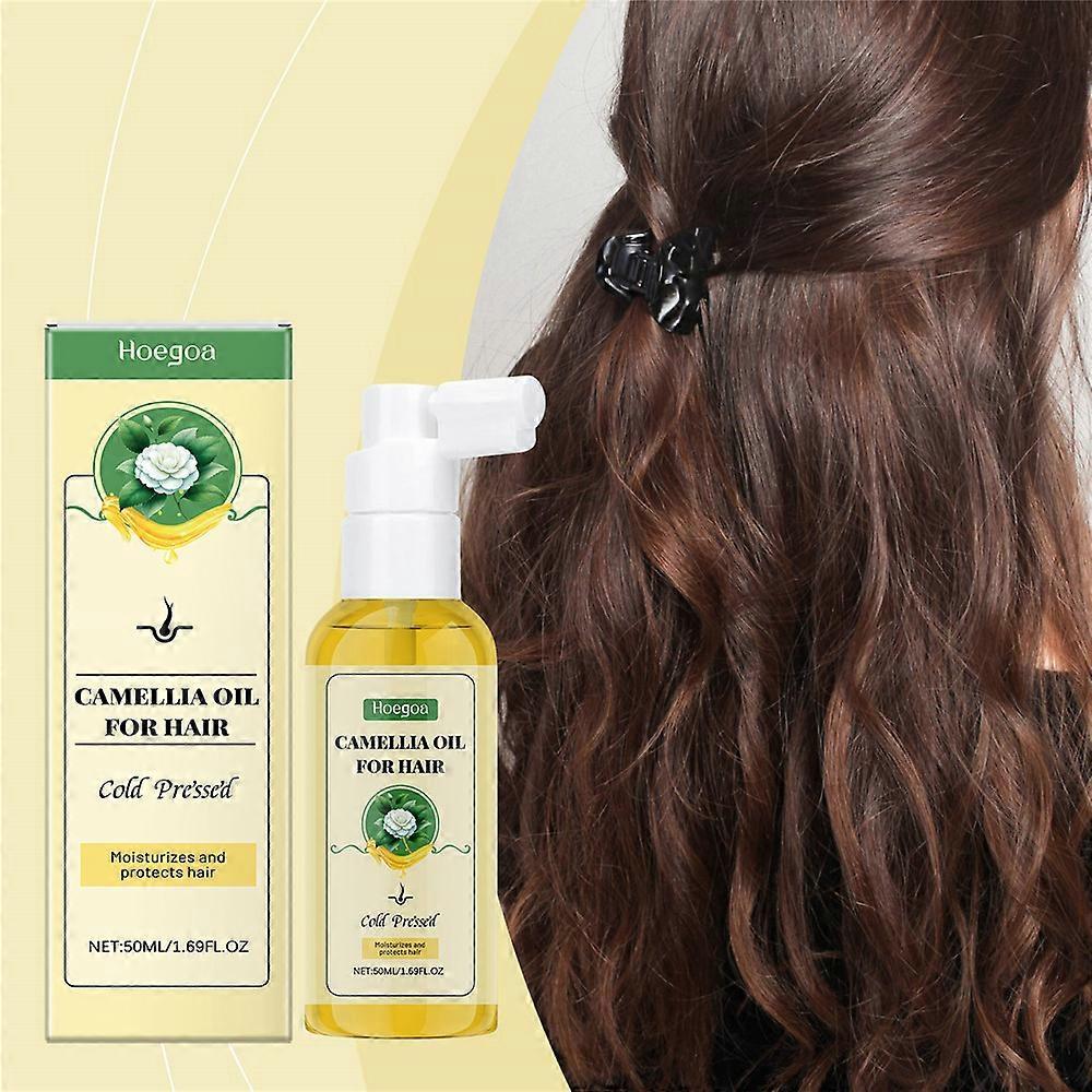 Nourishing hair care camellia oil spray, herbal extract camellia seed oil, repair dry and irritated hair