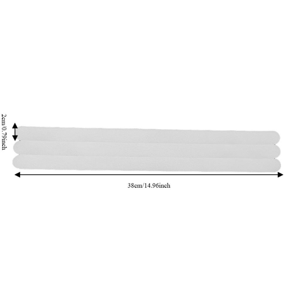 24 PCS PEVA Anti Slip Strip Self Adhesive Bathtub Sticker Practical Non Slip Sticker  Family