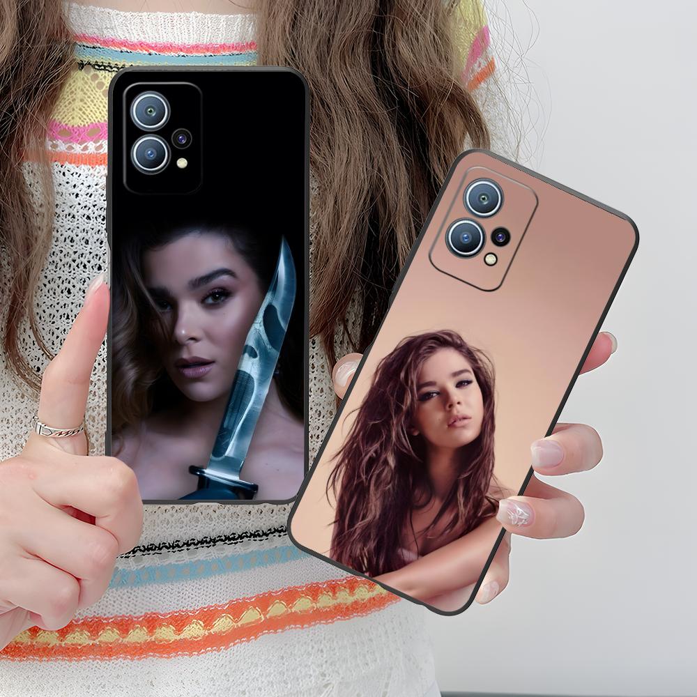 Hailee Steinfeld Matte TPU Mobile Phone Case for Huawei P60 P50 P40 P30 P20 P10 P9 P8 Pro Lite Plus Colorful Printing Cover