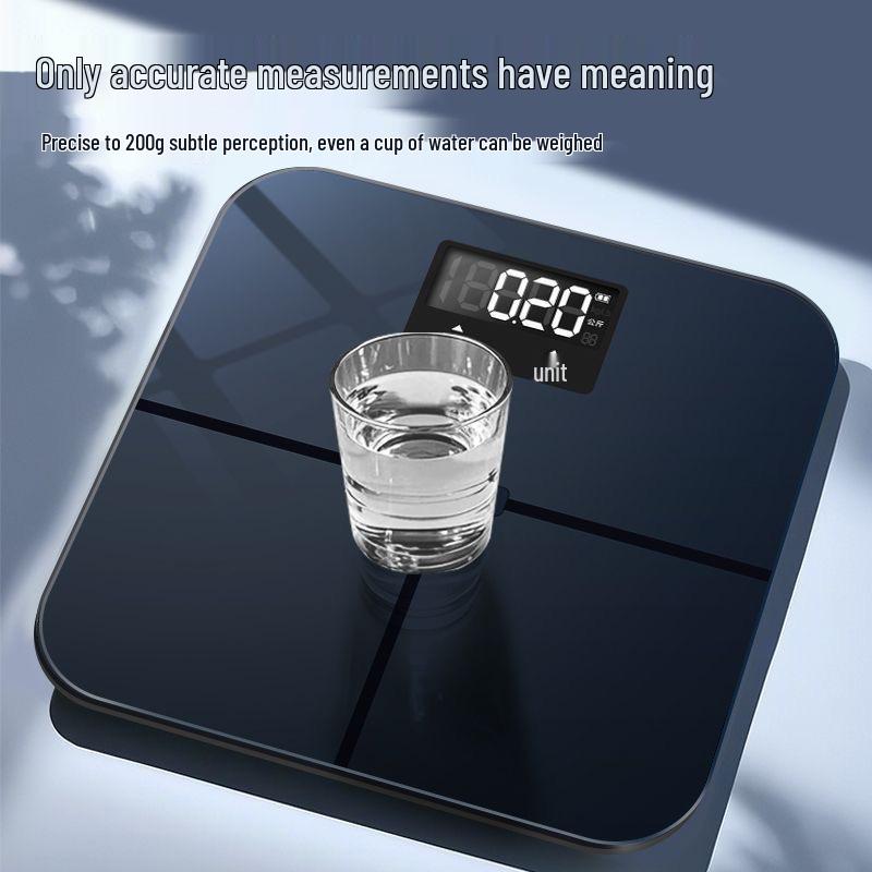 Haier Rechargeable High Precision Body Weight Scale for Fitness and Weight Loss
