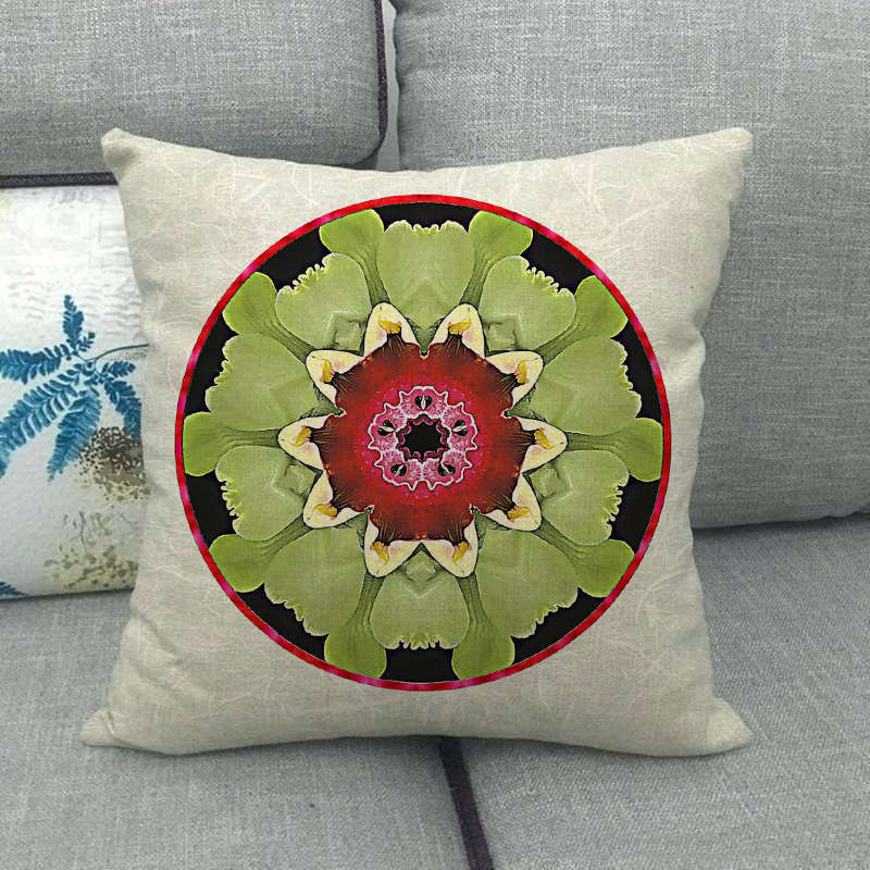 Pattern Geometric Pattern Series Digital Printing Short Plush Pillow Covers For Car Sofa Office Cushion Cover Home Goods