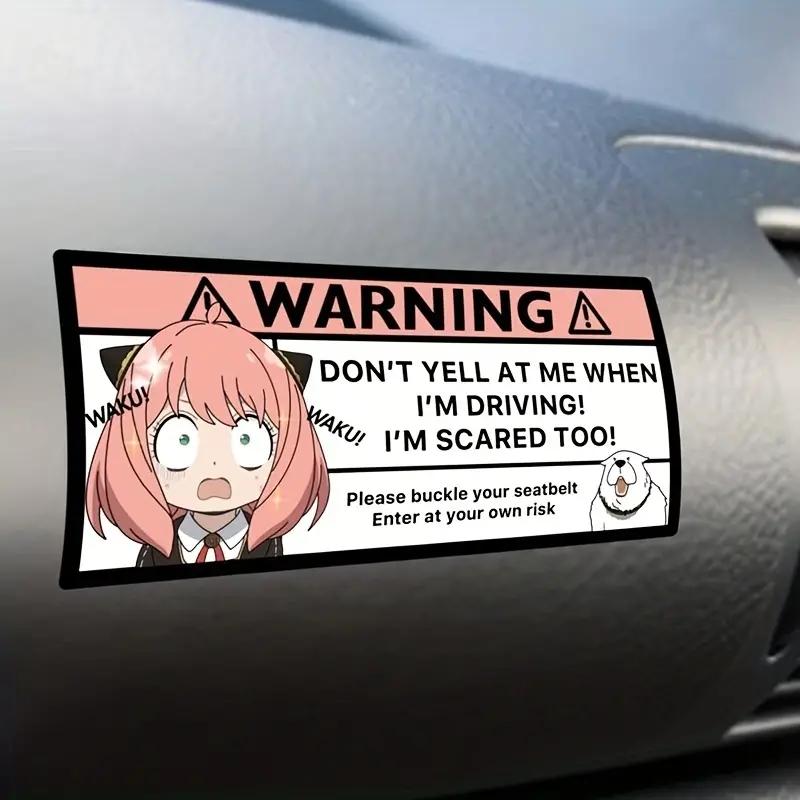 J470 # Nettes Mädchen Auto Aufkleber Für Anime Aufkleber Dekoration Hinter Dem Spiegel Innen Zubehör Vinyl Aufkleber