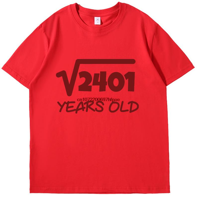 49 Years Old Cool Graphic T Shirts 49th Birthday Gifts Tshirt Summer Cotton New Shirts And Tshirts Oneck Print T Shirt