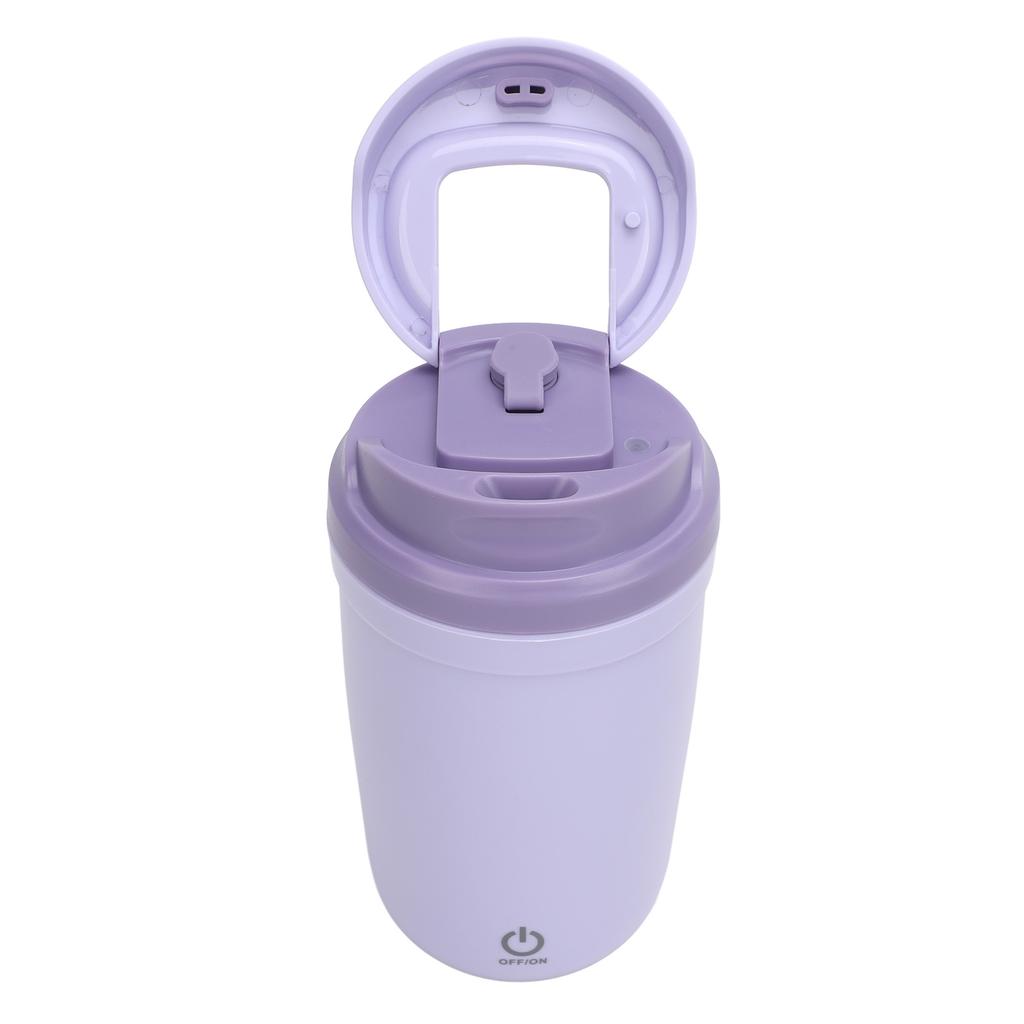 Selbstrührende Kaffeetasse 350ml Edelstahl USB Wiederaufladbar IP6 Wasserdicht Automatische Magnetische Selbstmischende Tasse zum Rühren