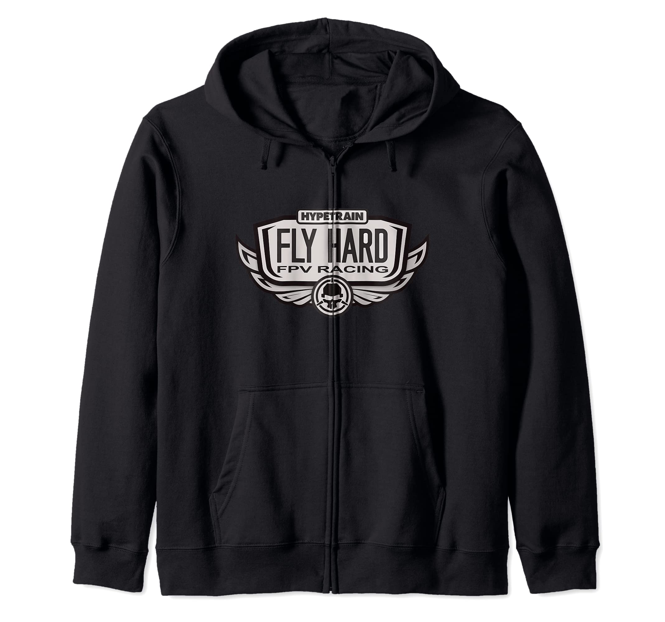 

Rotor Riot Fly Hard Hypetrain FPV Drone Quadcopter Racing Zip Hoodie