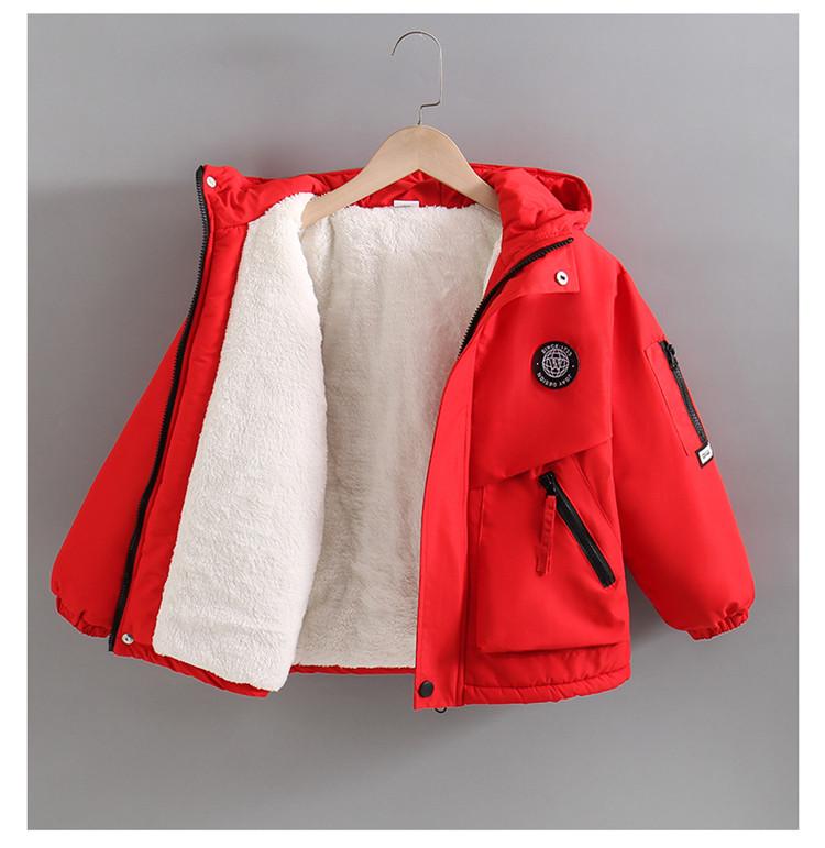 2026 Gevoerde Fleece Jas voor Jongens voor Herfst/Winter - Middel/Grote Maten, Dikke Warme Parka voor Bergbeklimmen