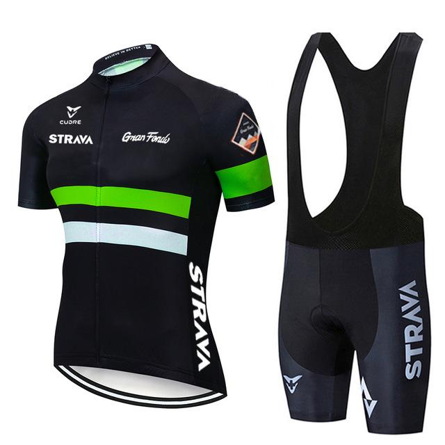 Cycling Suit Set, Strap Short-sleeved Suit, Cycling Suit 2026 Summer Breathable Cycling Suit Set