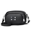New textured bag solid color atmospheric shoulder bag messenger bag small square bag simple commuter bag women's bags