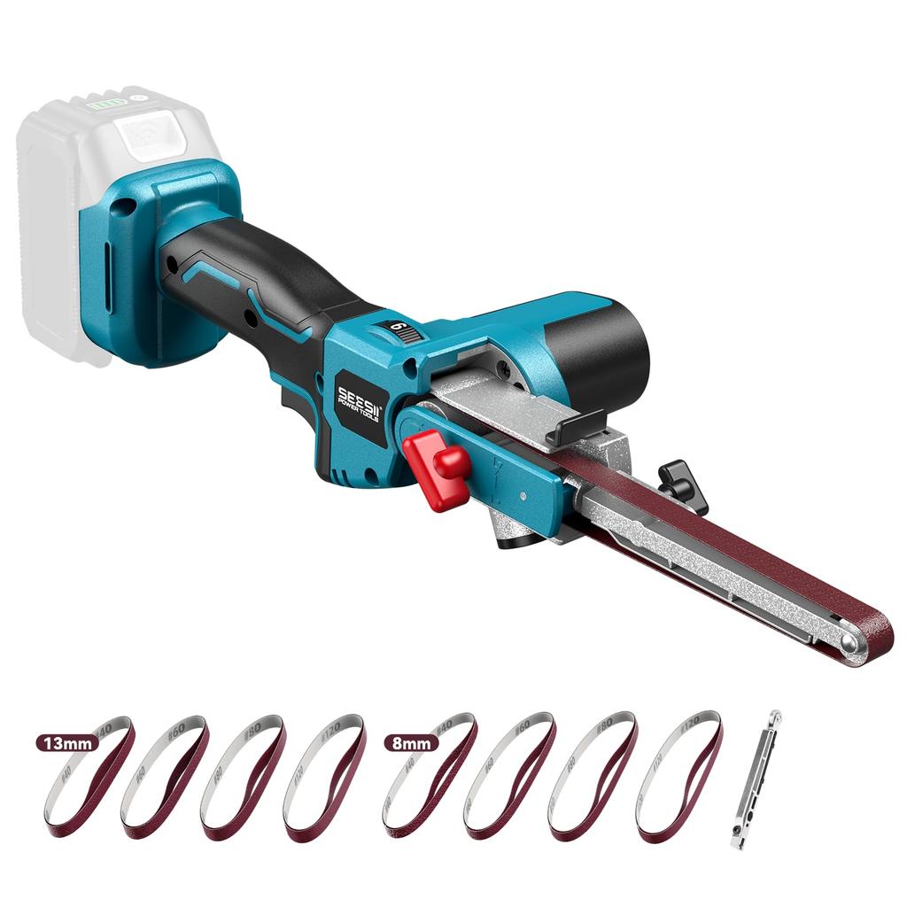 For SEESII Electric Rechargeable Belt Compatible with 13mm and 8mm Brushless Sandpaper Makita 18V Japanese Instruction Manual Sold [New 2025] Sander,