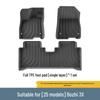 Toyota BZ3X BaiZhi 3X EV TPE Floor Mats for Left/Right Hand Drive: Waterproof Rubber Trunk Carpets