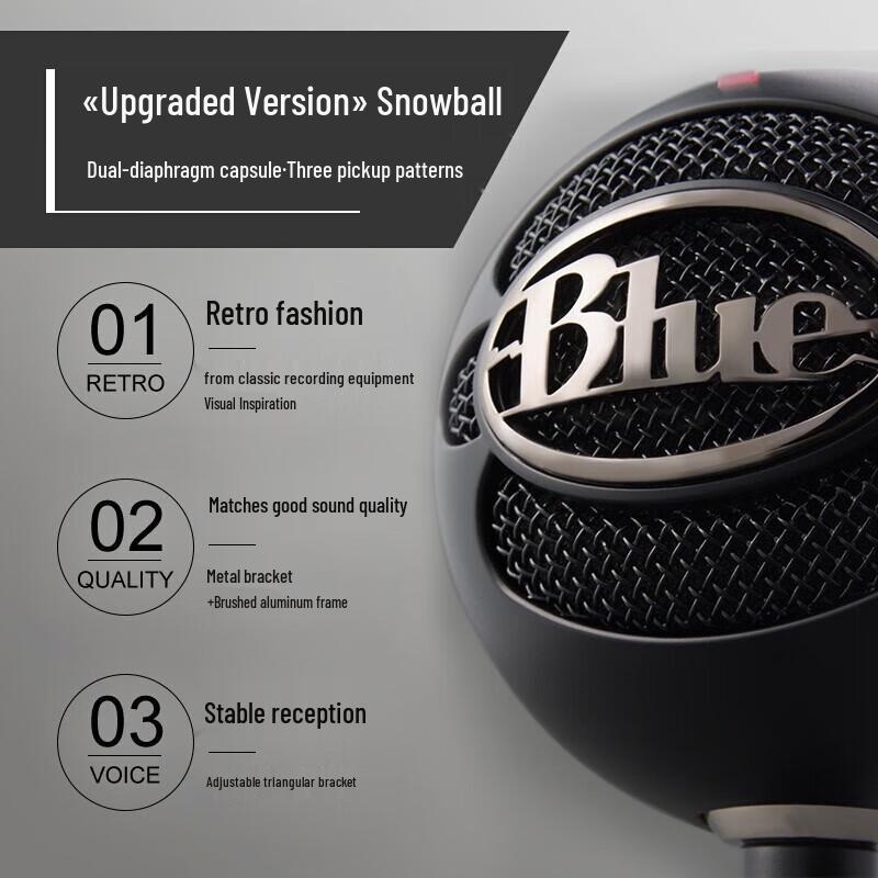 Logitech Blue Snowball-iCE USB Microphone