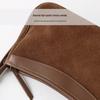 Autumn/Winter Women's Genuine Leather Suede Shoulder Bag - Retro Commuting Crossbody
