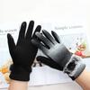 Knitted Cotton Gloves Women's Elastic Thin Style Daily Wear Spring and Autumn Color Warm Fashion Driving Gloves