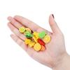 10 Stück/Los Niedliche Gemüse-Früchte Harz-Anhänger Kirsche Orange Erdbeere Halskette Armband Anhänger Für DIY Schmuckherstellung Zubehör