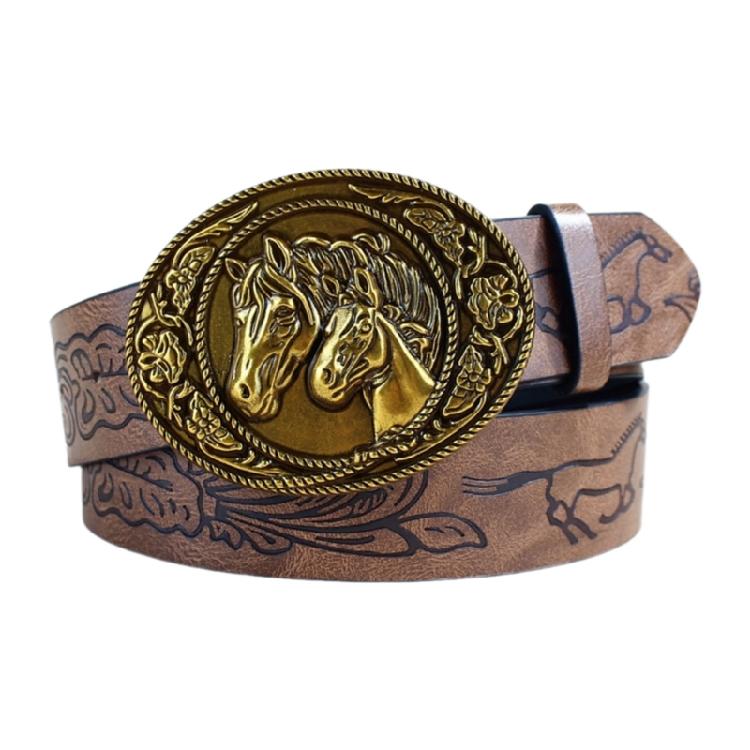 Waist Belt Chain Punk Floral Belt for Casual Costume Belt for Jeans Dress