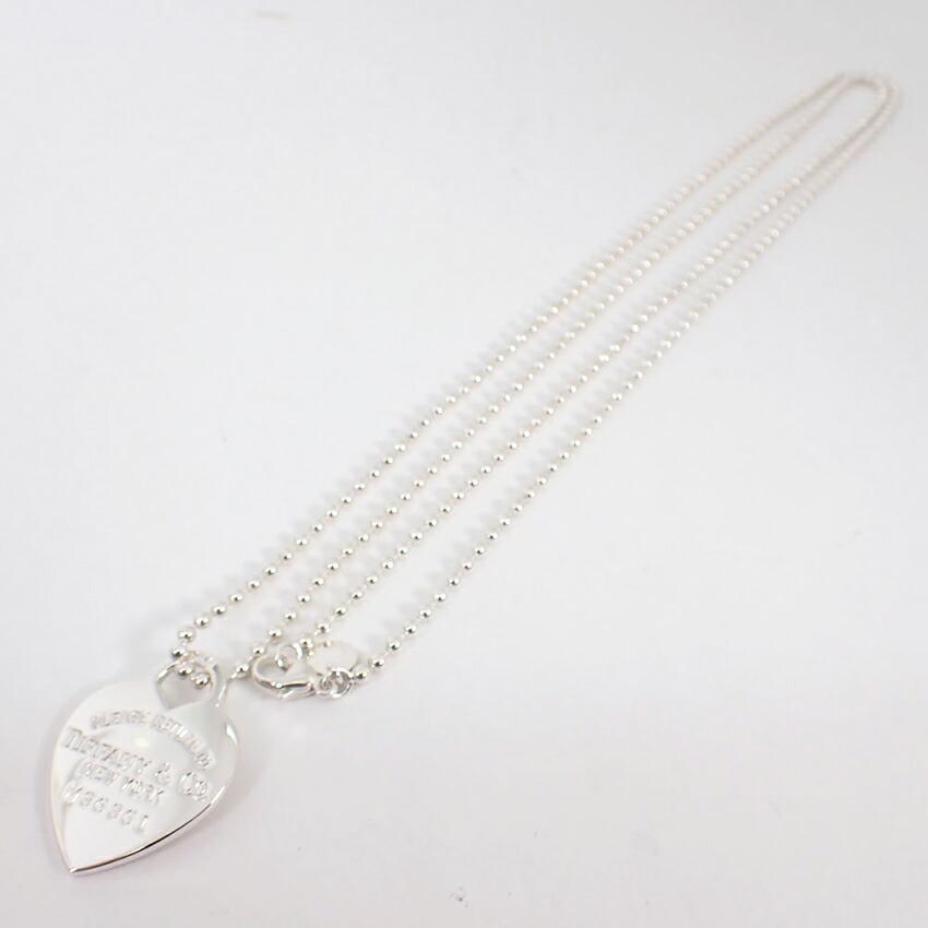 [Pre-owned] TIFFANY/Tiffany 925 Return to Heart Tag Long Pendant/j31-66