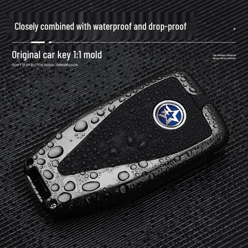 Venucia Key Cover: Stylish, Atmosphere-Enhancing Car Key Bag with Buckle Remote Shell for Personalized Decoration