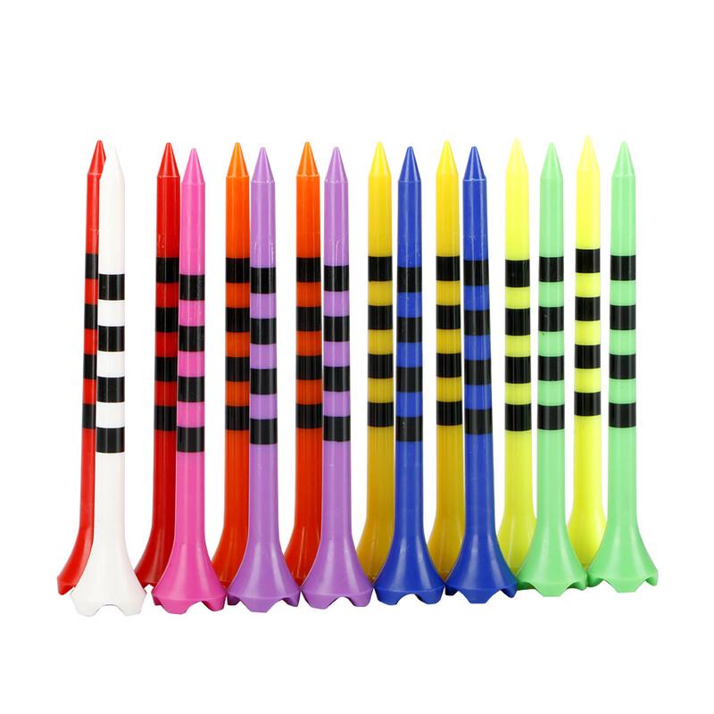 Fengyi Four-Corner Plastic Golf Tees - Mixed Colors 100-Pack