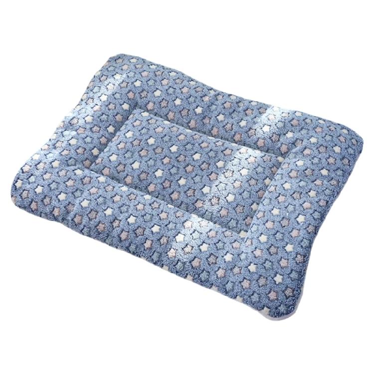 Plush Pet Bed Mat For Cats Dog With Lovely Pattern Design Perfect For Creating A Warm Place for Pet Resting Sleep