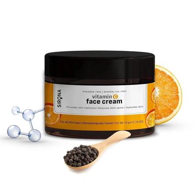 Sirona Vitamin C Face Cream for Men and Women To Brighten Skin Reduce (50 G)