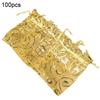 100Pcs Organza Gift Bags Jewellery Christmas Wedding Party Packing Pouches