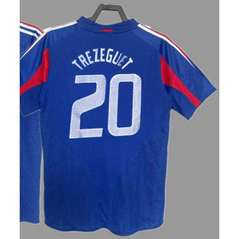 Vintage Jersey Classic Football Jersey National Team Jersey Zidane Henry Mbappe Cantona Ribery Jersey