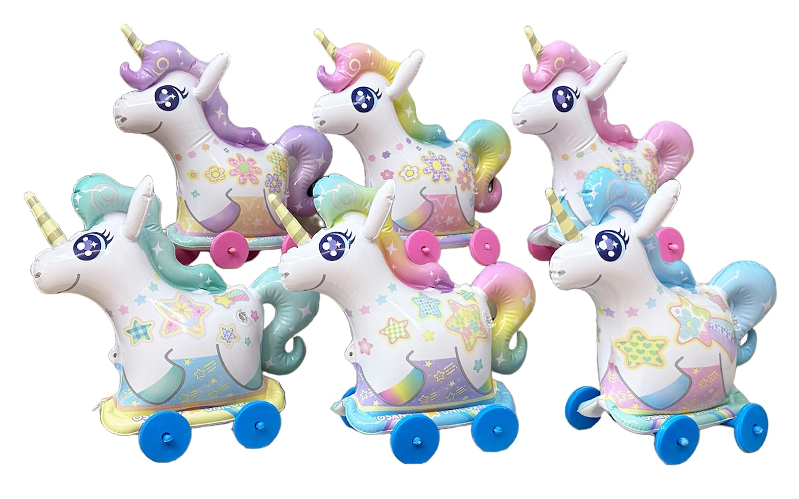 

Tatsuya Colorful Unicorns for Walking of Inflatable with String Toys (Set 6) Children s [Festivals/Events/Children s Parties/Street Stalls/Fairs]