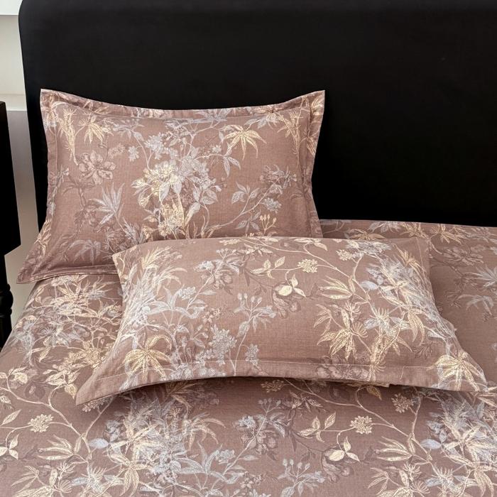 2pcs Soft linen type cloth Fabric Breathable  Pillowcase