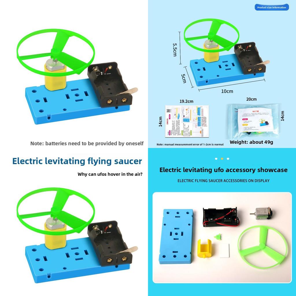 Diy Electric Hovering Disc Science Kit For Kids Educational Fun