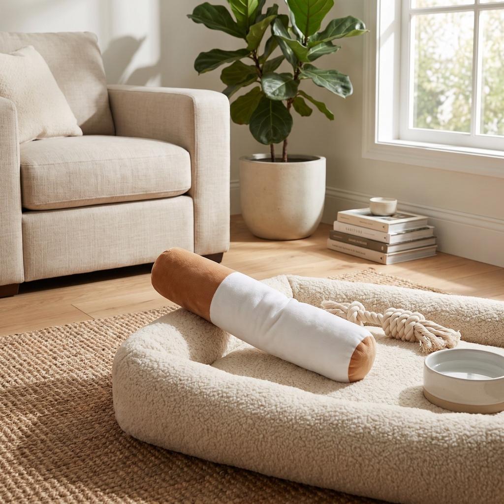 Piszcząca zabawka dla psa w kształcie pluszaka Zabawna interaktywna zabawka dla małych i średnich psów