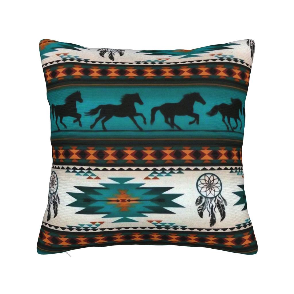 Pillow Case Vintage Tropical Sun Palm Tree Boho Design Pillow Cover For Sofa Car Home Decor Vintage Pillowcases