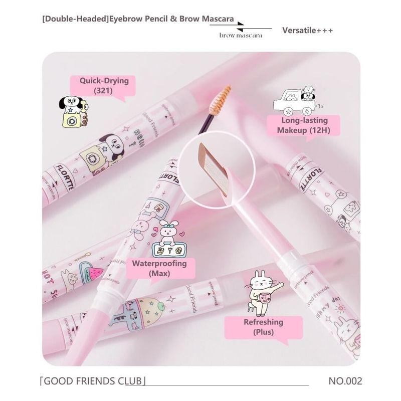 FLORTTE - Special Edition 2 In 1 Eyebrows Mascara (4-6)